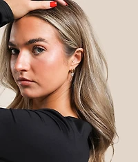 Sharron Huggie Earring