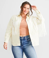 Fringe Denim Jacket
