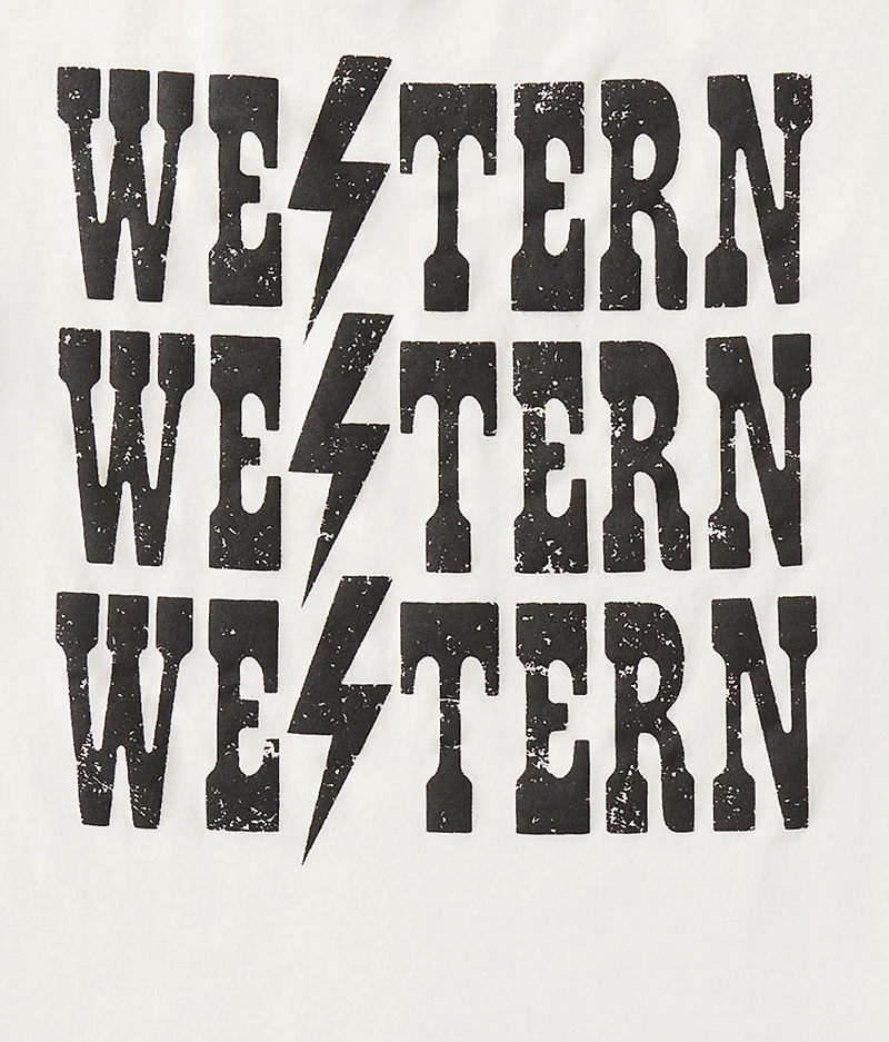 Girls - Western Repeat T-Shirt