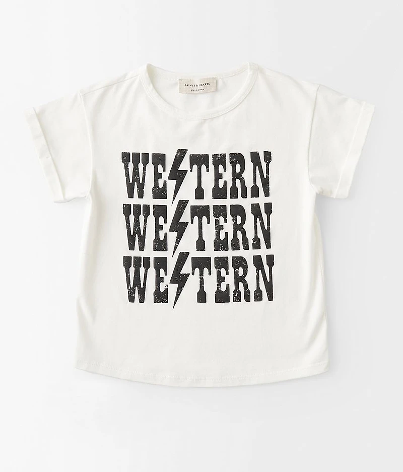 Girls - Western Repeat T-Shirt