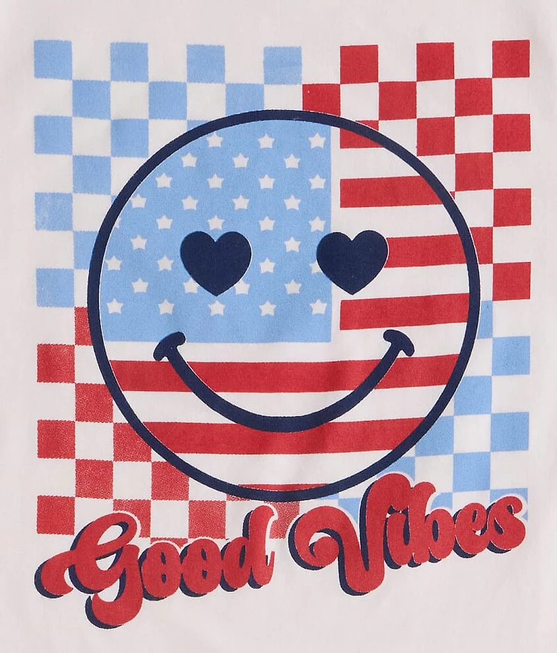 Girls - Good Vibes America T-Shirt