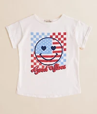 Girls - Good Vibes America T-Shirt