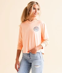 Sun Rays Wavy Days Tropx Performance Hoodie
