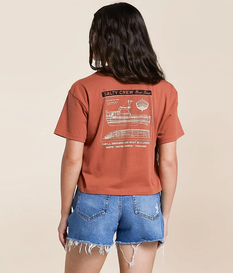 Boat Shop Cropped T-Shirt