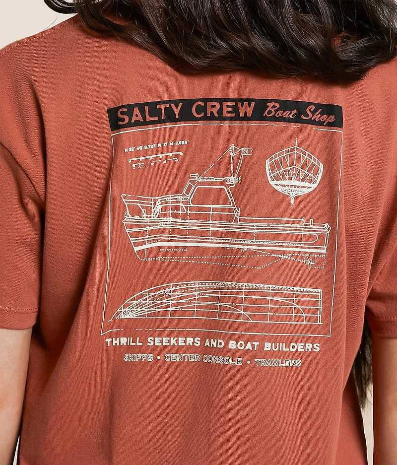 Boat Shop Cropped T-Shirt