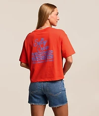 Salty Skimmer Cropped T-Shirt