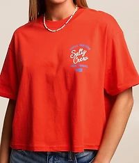 Salty Skimmer Cropped T-Shirt