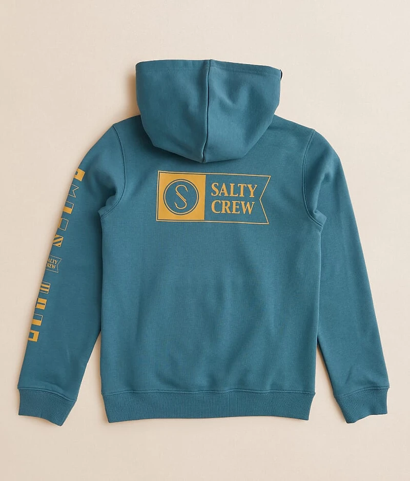 Boys - Alpha Color Block Hooded Sweatshirt
