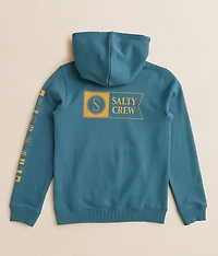 Boys - Alpha Color Block Hooded Sweatshirt