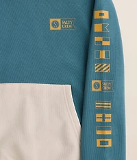 Boys - Alpha Color Block Hooded Sweatshirt