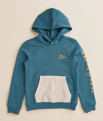 Boys - Alpha Color Block Hooded Sweatshirt