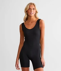 Seamless Ribbed Romper