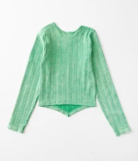 Girls - Handkerchief Hem Top