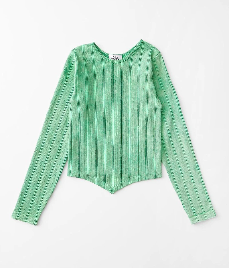 Girls - Handkerchief Hem Top
