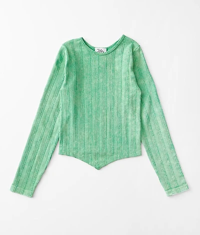 Girls - Handkerchief Hem Top