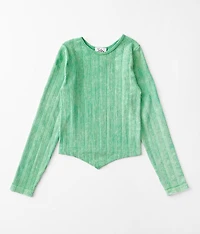 Girls - Handkerchief Hem Top