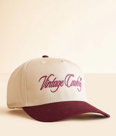 Vintage Cowboy Baseball Hat