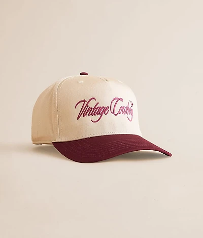 Vintage Cowboy Baseball Hat