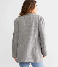 Oversized Plaid Blazer