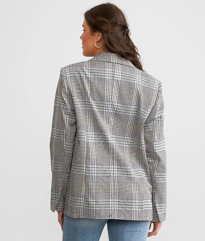Plaid Blazer