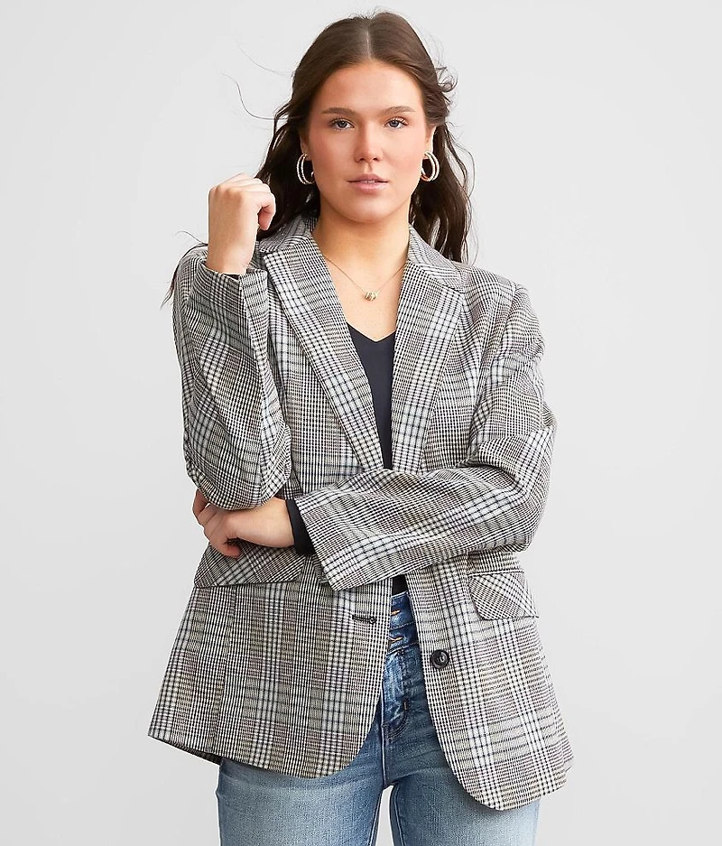 Plaid Blazer
