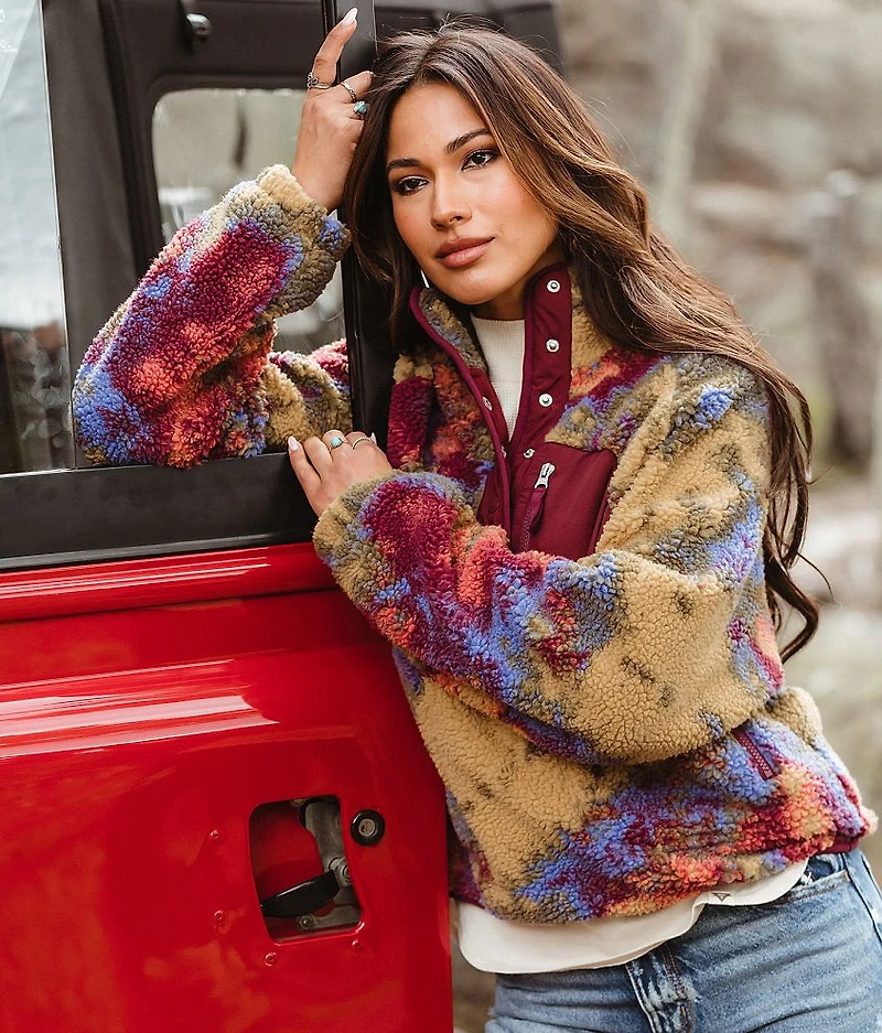 Sherpa Quarter Snap Pullover