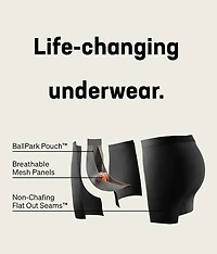 DropTemp™ Cooling Cotton Boxer Briefs