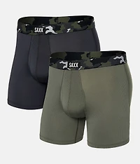 Sport Mesh 2 Pack Stretch Boxer Briefs