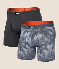 Multi Sport 2 Pack Stretch Boxer Briefs