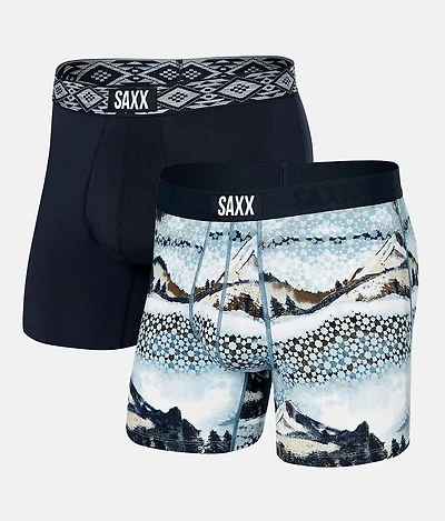 Ultra Super Soft 2 Pack Stretch Boxer Briefs