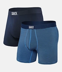 Ultra Super Soft 2 Pack Stretch Boxer Briefs
