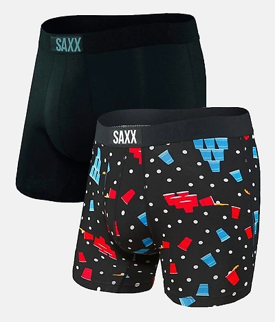 Vibe 2 Pack Stretch Boxer Briefs