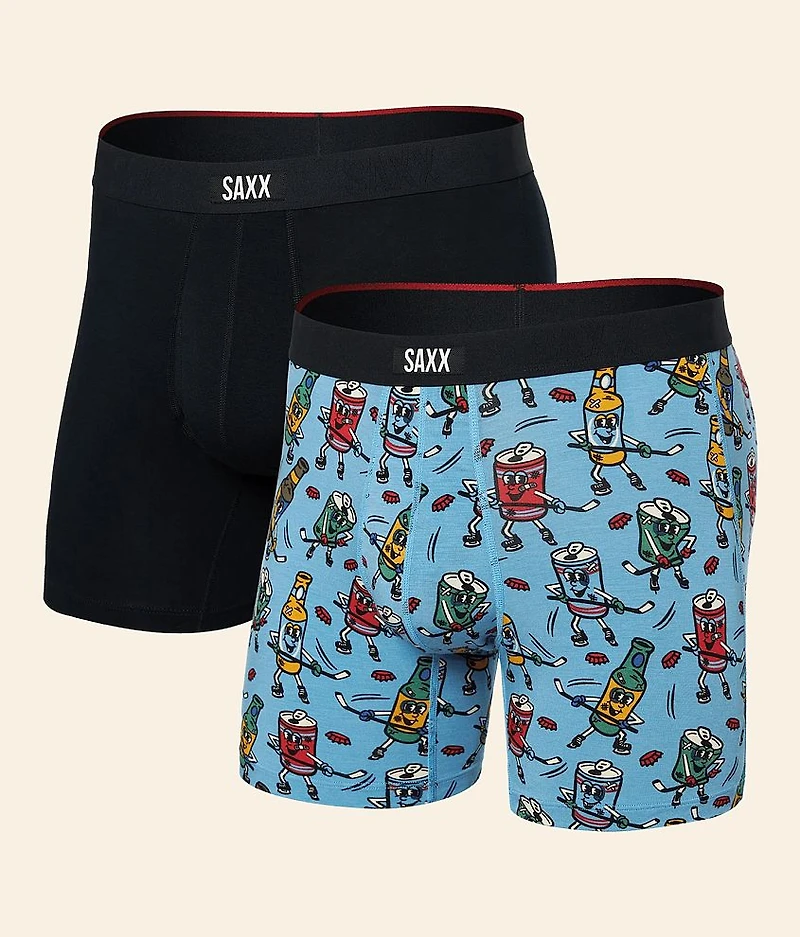 Vibe Xtra 2 Pack Stretch Boxer Briefs
