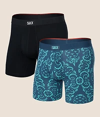 Vibe Xtra 2 Pack Stretch Boxer Briefs