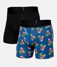 SAXX 2 Pack Drop Temp Cooling Cotton Boxer Briefs