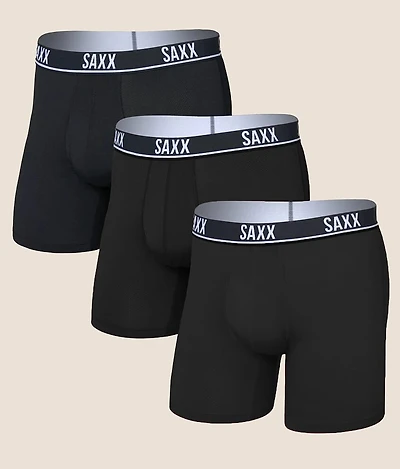 Pro 3 Pack Essential Performance Mesh Boxer Briefs