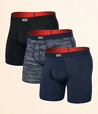 Multi-Sport Mesh 3 Pack Stretch Boxer Briefs