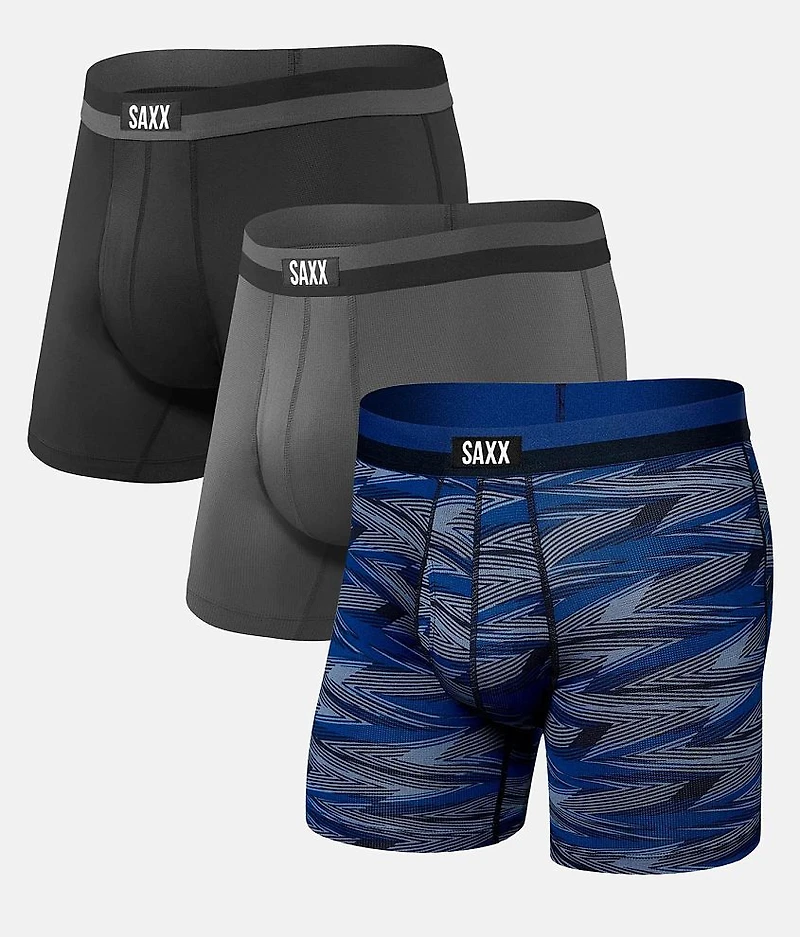 Sport Mesh 3 Pack Stretch Boxer Briefs