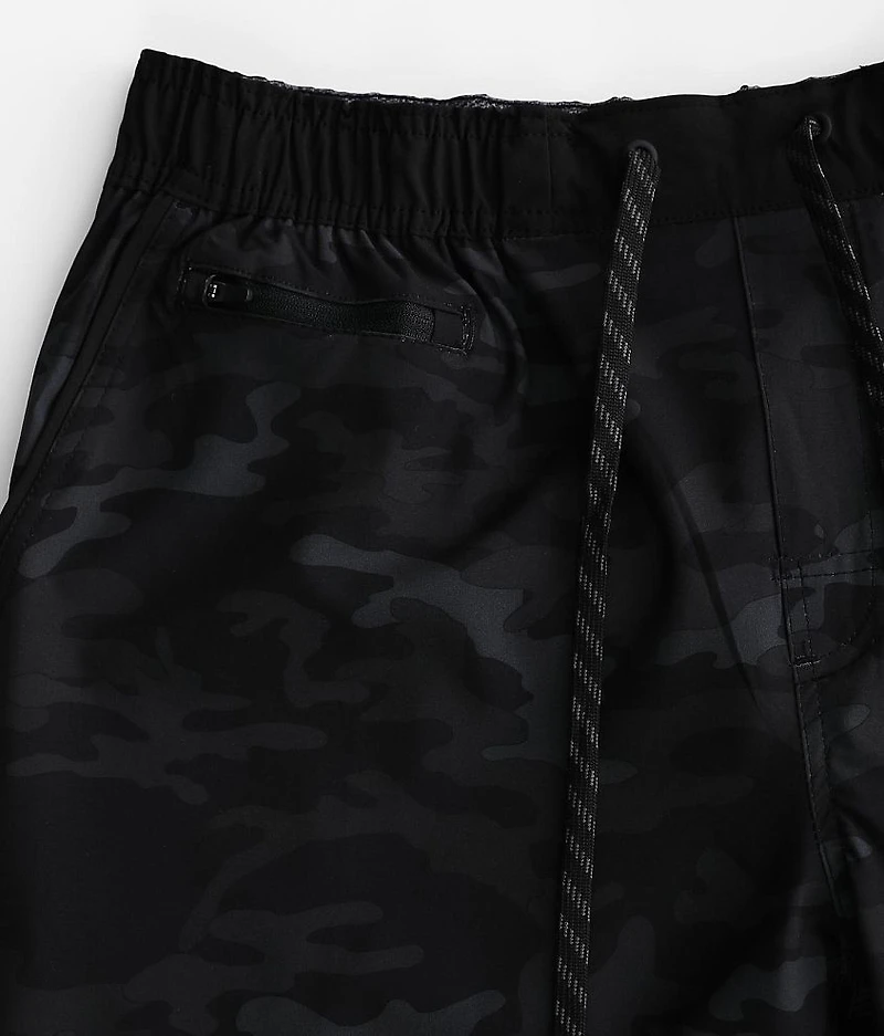 Camo Print Stretch Walkshort