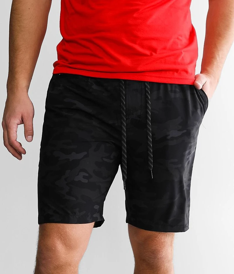 Camo Print Stretch Walkshort