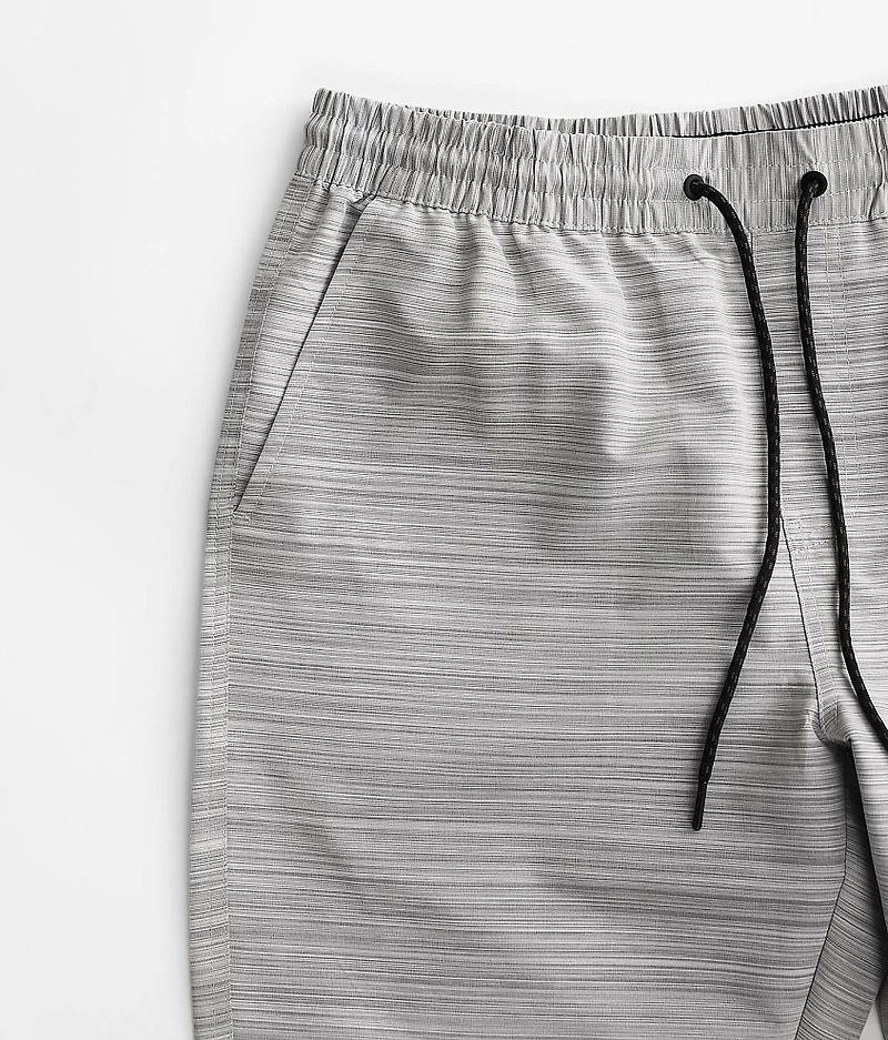 Marled Stretch Short