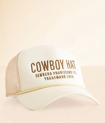 Cowboy Trucker Hat