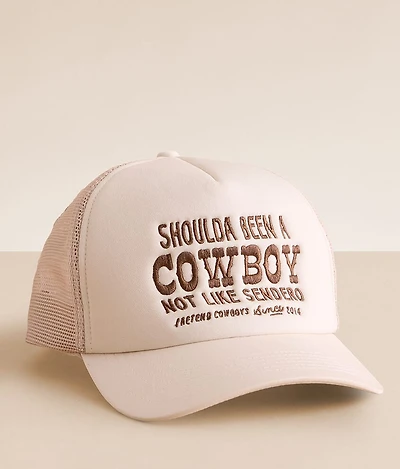 Sendero Provisions Co. Shoulda Been A Cowboy Trucker Hat