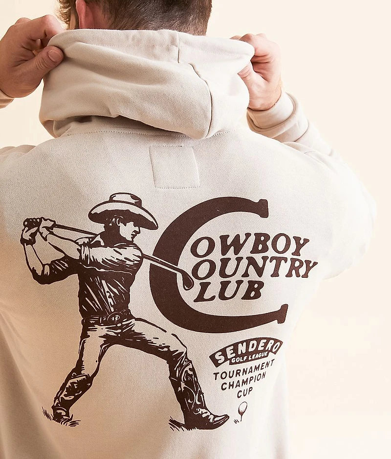 Cowboy Country Club Hooded Sweatshirt