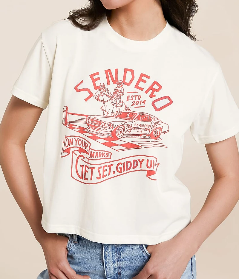 Giddy Up Cropped T-Shirt