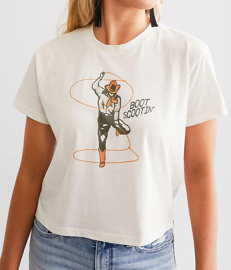 Boot Scootin' Cropped T-Shirt