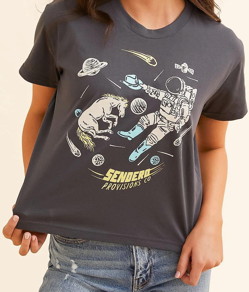 Sendero To Space Cropped T-Shirt