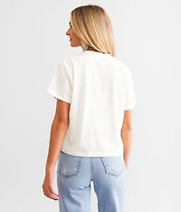 No Luck Cropped T-Shirt