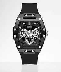 Black Silicone Watch