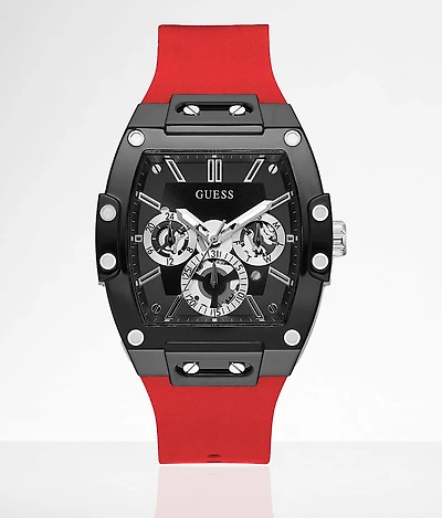 Red Silicone Watch
